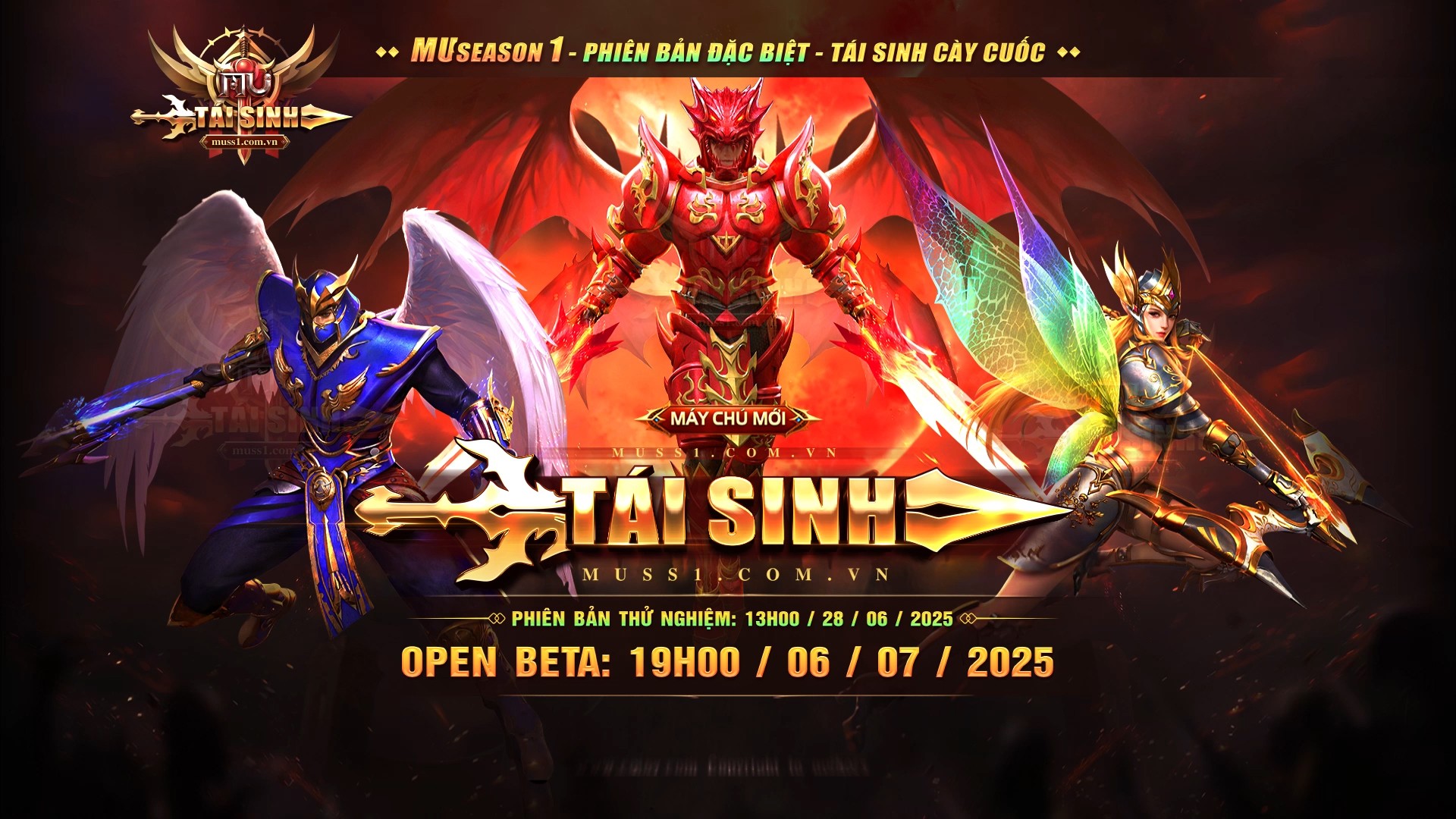 Mu Online SS1 Siêu Máy Chủ - Sân Chơi Công Bằng - Ổn Định - Uy Tín - Lâu Dài Mu Online SS1 Siêu Máy Chủ - Sân Chơi Công Bằng - Ổn Định - Uy Tín - Lâu Dài