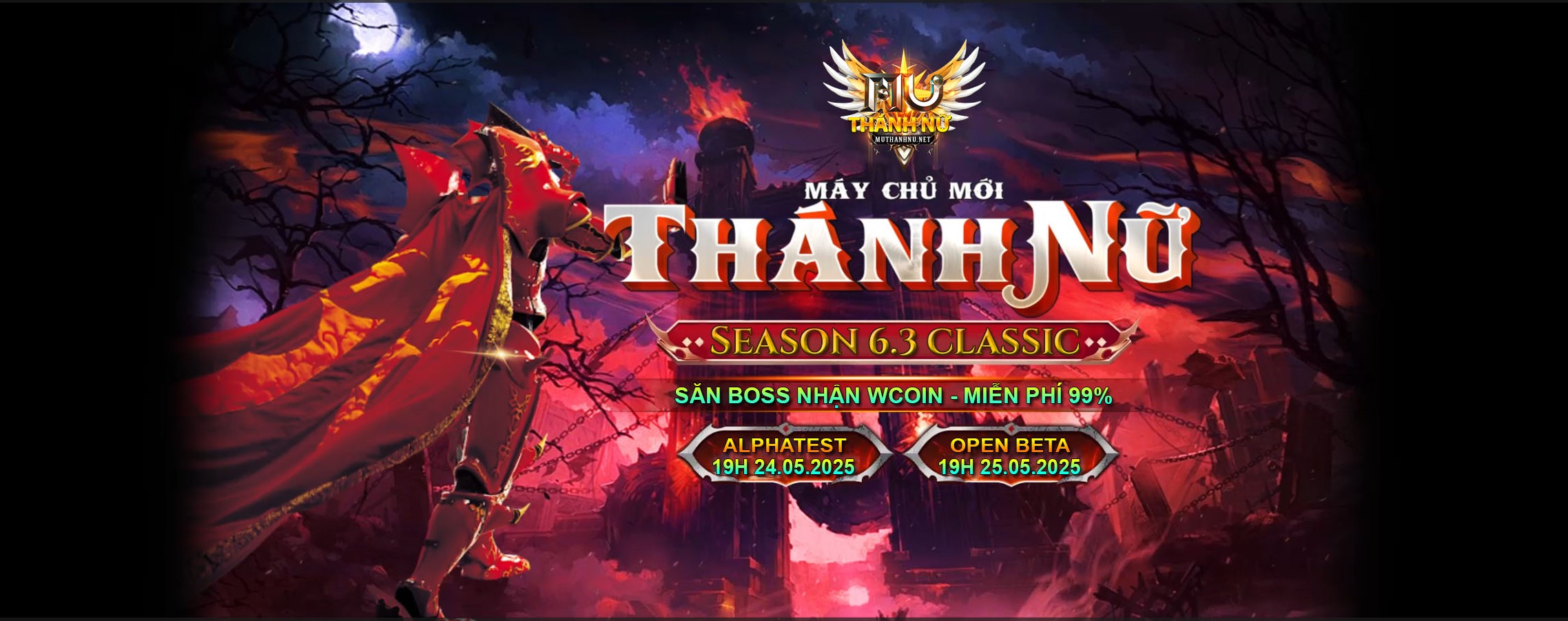 MÁY CHỦ THÁNH NỮ CHUẨN ss 6.3 - EXP 200X , - DROP 10% - PHIÊN BẢN CHUẨN