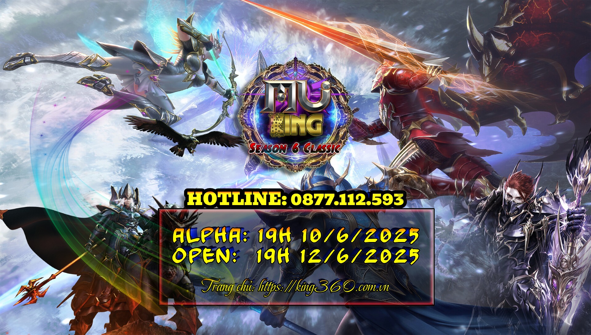 Mu King 360 phiên bản SS6 - Max item 400 và wing 3 Mu King 360 phiên bản SS6 - Max item 400 và wing 3