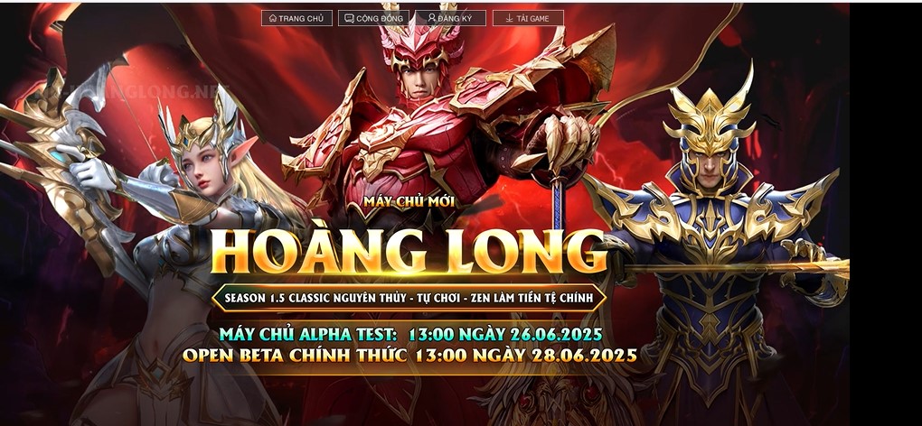 Siêu phẩm MU Hoàng Long - Season 1.5 Classsic - Phi Lợi Nhuận - Miễn Phí Siêu phẩm MU Hoàng Long - Season 1.5 Classsic - Phi Lợi Nhuận - Miễn Phí