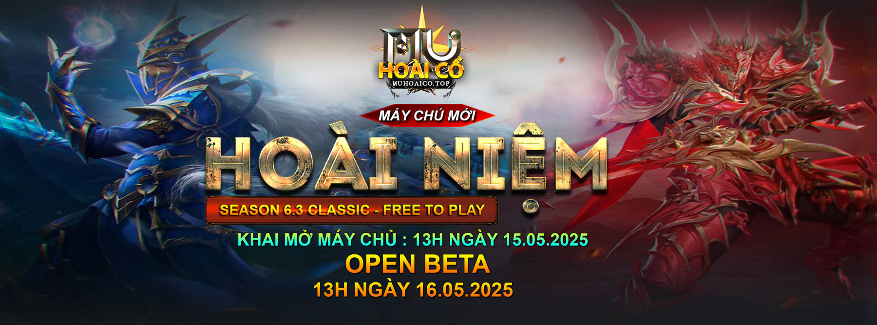 Khai mở Server Mu Hoài Cổ Máy Chủ Hoài Niệm
