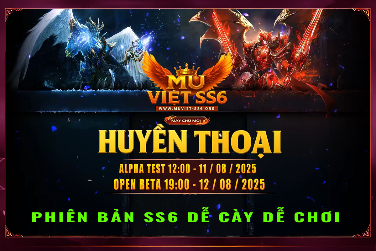   Siêu Phẩm Muonline Season 6.3 Classic. Săn BOSS Cực Đã.
